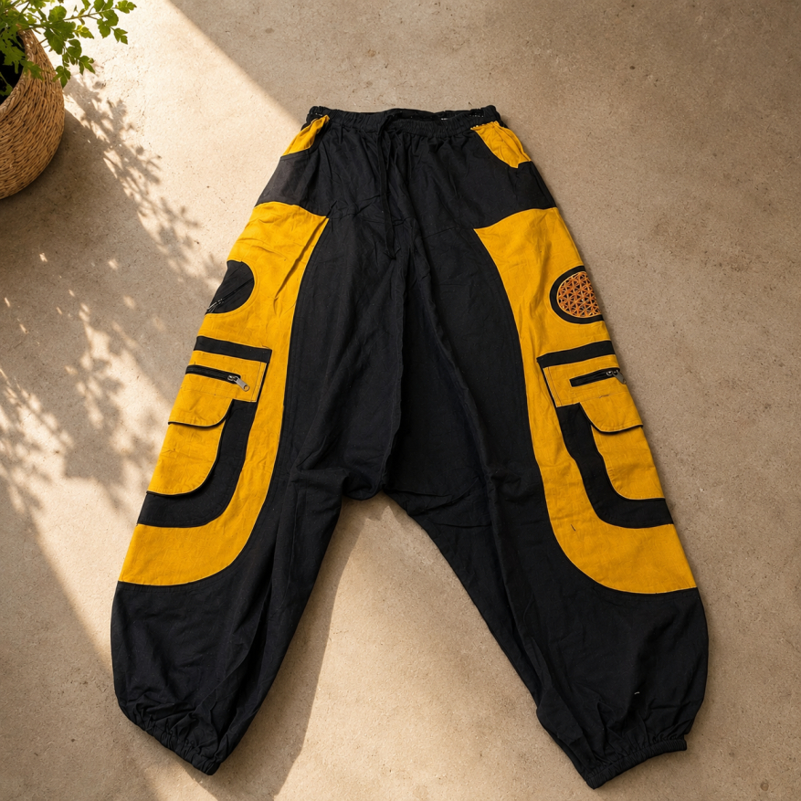 Electric Bolt Harem Pants